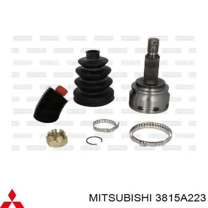 Osłona przegubu homokinetycznego półosi przedniej wewnętrzna Mitsubishi 3815A223 cena, od 67,87 USD