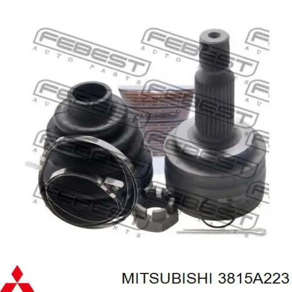 Do koszyka 3815A223 Mitsubishi Osłona przegubu homokinetycznego półosi przedniej wewnętrzna