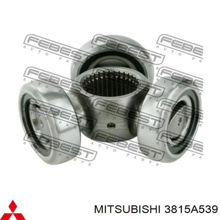 Półoś napędowa przednia lewa Mitsubishi 3815A539 cena, od 114,01 USD
