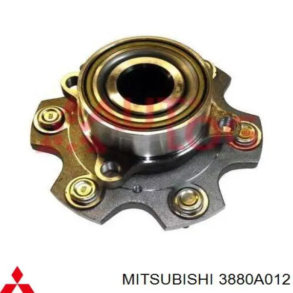 Do koszyka 3880A012 Mitsubishi Łożysko piasty przedniej