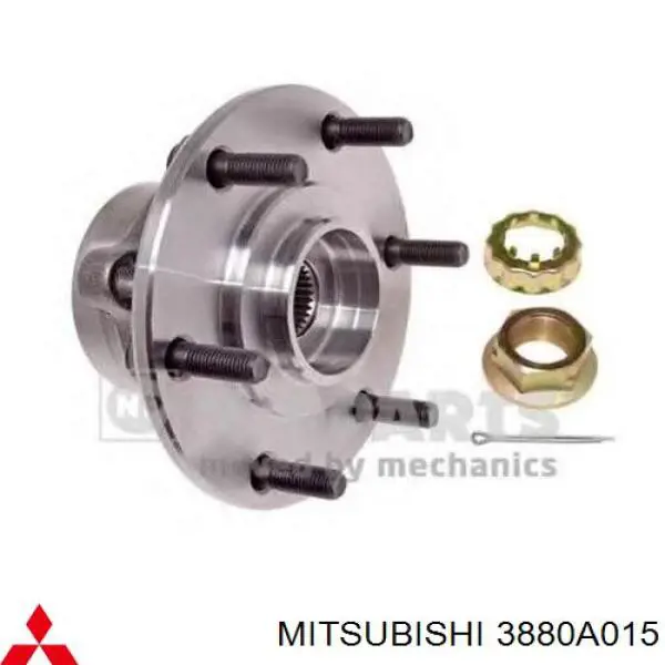 Do koszyka 3880A015 Mitsubishi Piasta przednia