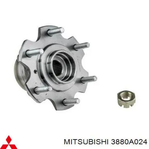 Piasta przednia Mitsubishi 3880A024 cena, od 87,72 USD