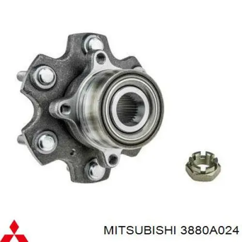 Do koszyka 3880A024 Mitsubishi Piasta przednia