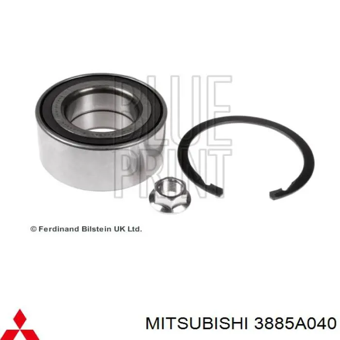 Łożysko piasty przedniej 3885A040 Mitsubishi