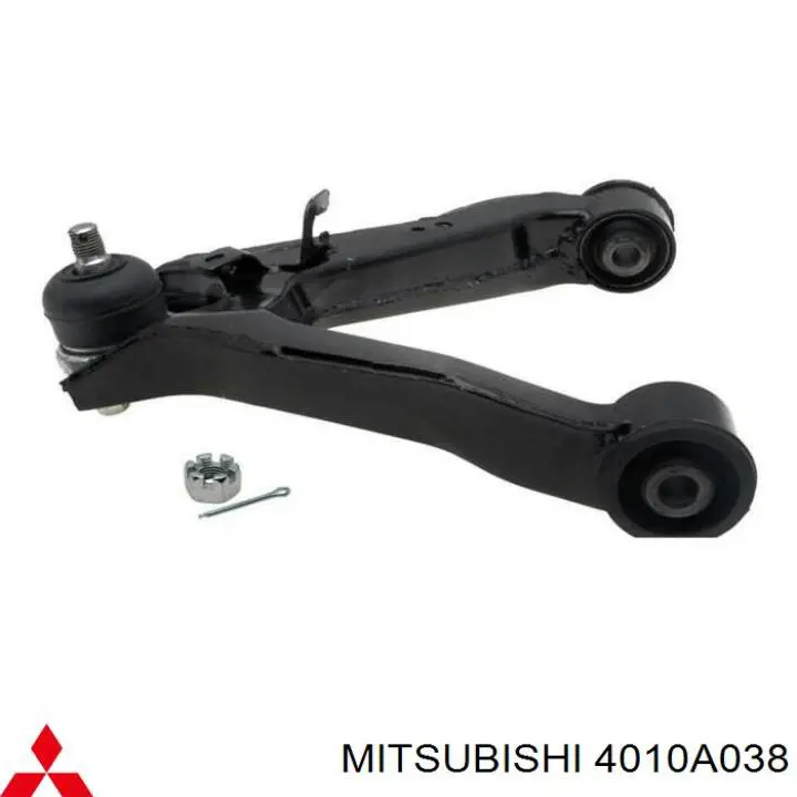 Wahacz zawieszenia przedniego prawy górny Mitsubishi 4010A038 cena, od 60,63 USD
