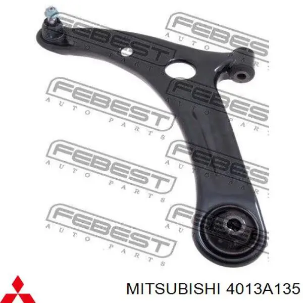 Do koszyka 4013A135 Mitsubishi Wahacz zawieszenia przedniego dolny lewy
