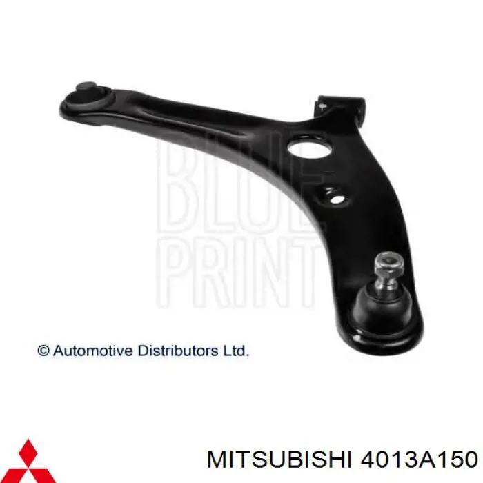 Do koszyka 4013A150 Mitsubishi Wahacz zawieszenia przedniego dolny prawy
