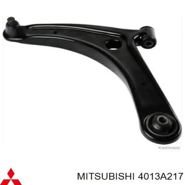 Do koszyka 4013A217 Mitsubishi Wahacz zawieszenia przedniego dolny lewy