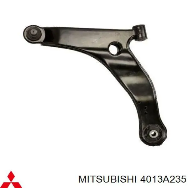 Do koszyka 4013A235 Mitsubishi Wahacz zawieszenia przedniego dolny lewy