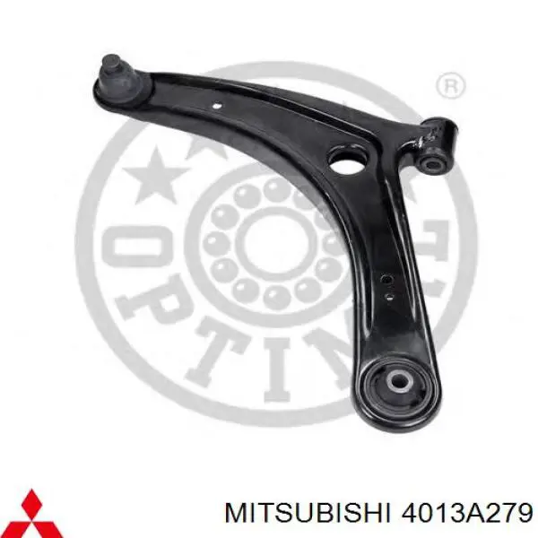 Do koszyka 4013A279 Mitsubishi Wahacz zawieszenia przedniego dolny lewy