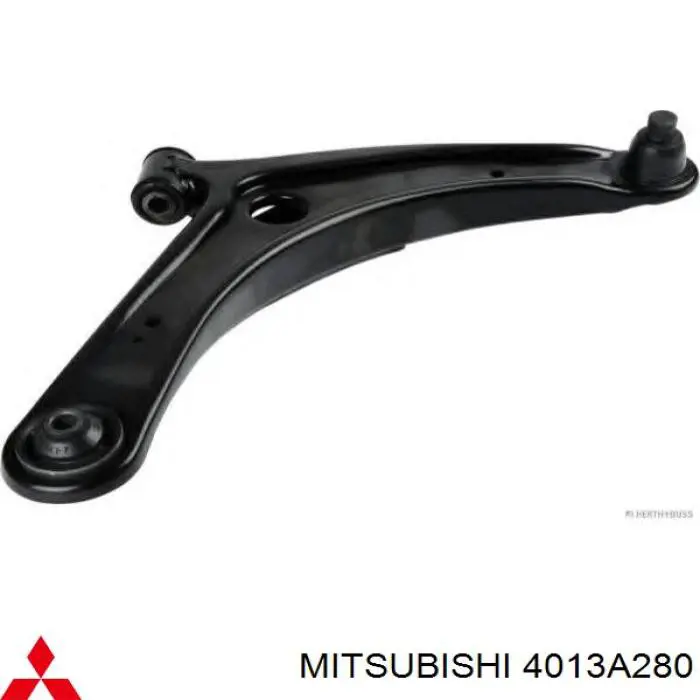 Wahacz zawieszenia przedniego dolny prawy Mitsubishi 4013A280 cena, od 46,89 USD