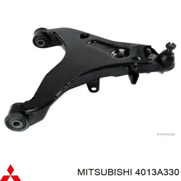 4013A330 Mitsubishi Wahacz zawieszenia przedniego dolny prawy