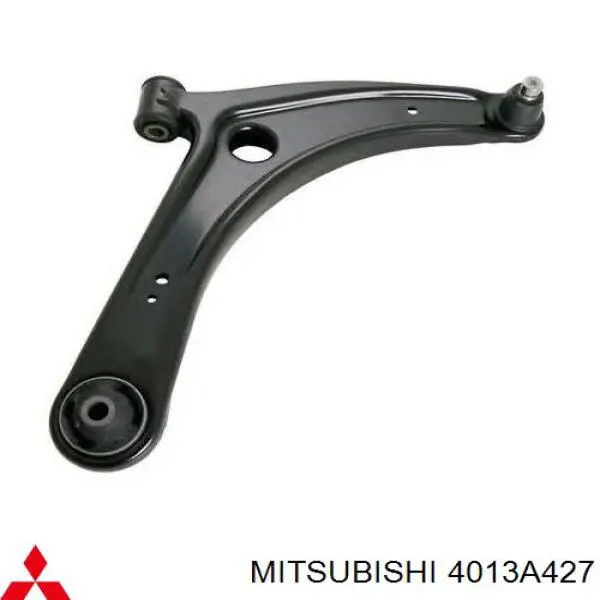 4013A427 Mitsubishi wahacz zawieszenia przedniego dolny lewy