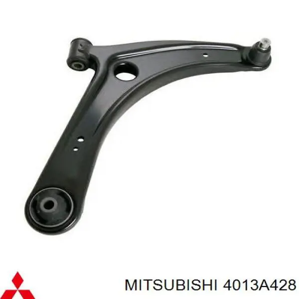 4013A428 Mitsubishi wahacz zawieszenia przedniego dolny prawy