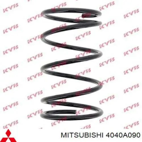 Sprężyna przednia Mitsubishi 4040A090 cena, od 60,55 USD