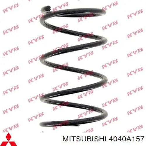 Do koszyka 4040A157 Mitsubishi Sprężyna przednia