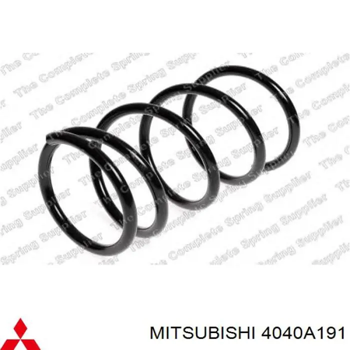 Sprężyna przednia Mitsubishi 4040A191 cena, od 40,18 USD