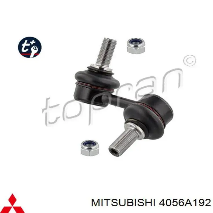 Do koszyka 4056A192 Mitsubishi Łącznik stabilizatora przedniego lewy