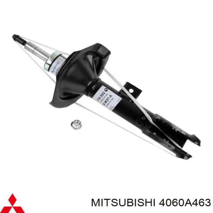 4060A463 Mitsubishi Amortyzator przedni lewy