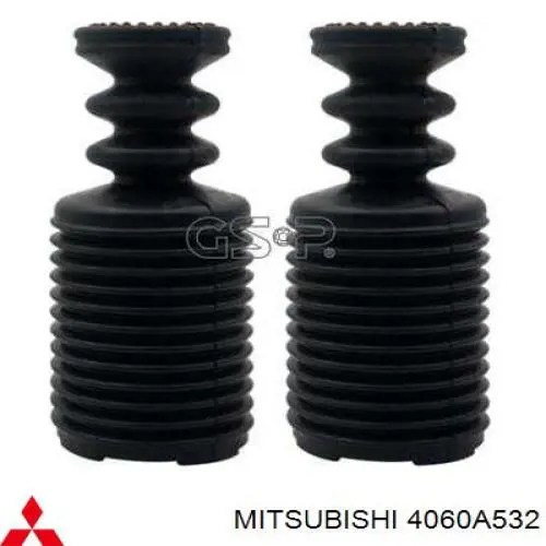 Do koszyka 4060A532 Mitsubishi Odbój amortyzatora przedniego + osłona