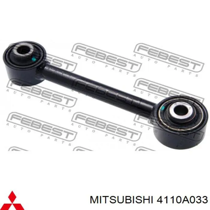 Do koszyka 4110A033 Mitsubishi Silentblock czopu tylnego
