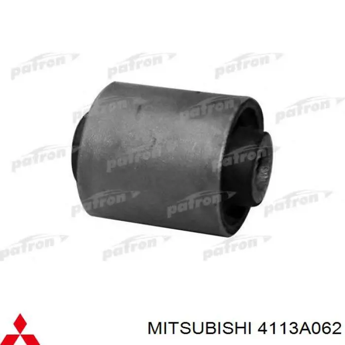 Do koszyka 4113A062 Mitsubishi Silentblock wahacza poprzecznego tylnego zewnętrzny