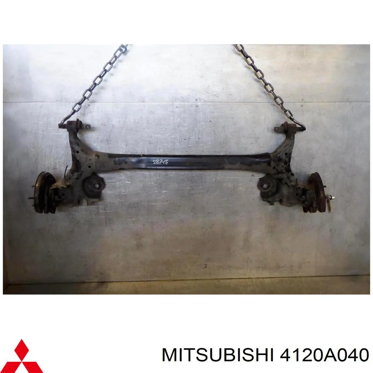 Korpus osi tylnej do Mitsubishi Colt VI Z3A