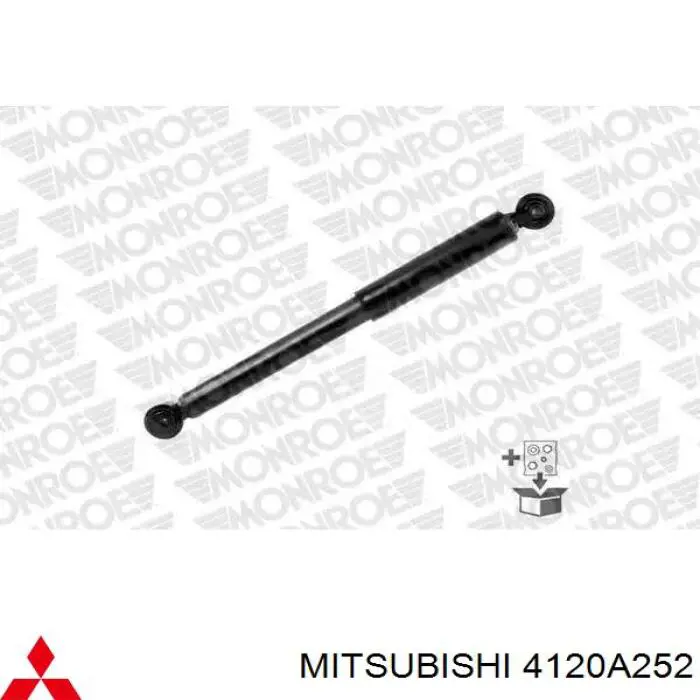 Silentblock tylnego wahacza podłużnego przedni Mitsubishi 4120A252 cena, od 19,53 USD