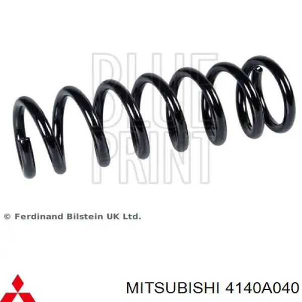 Sprężyna tylna Mitsubishi 4140A040 cena, od 54,72 USD