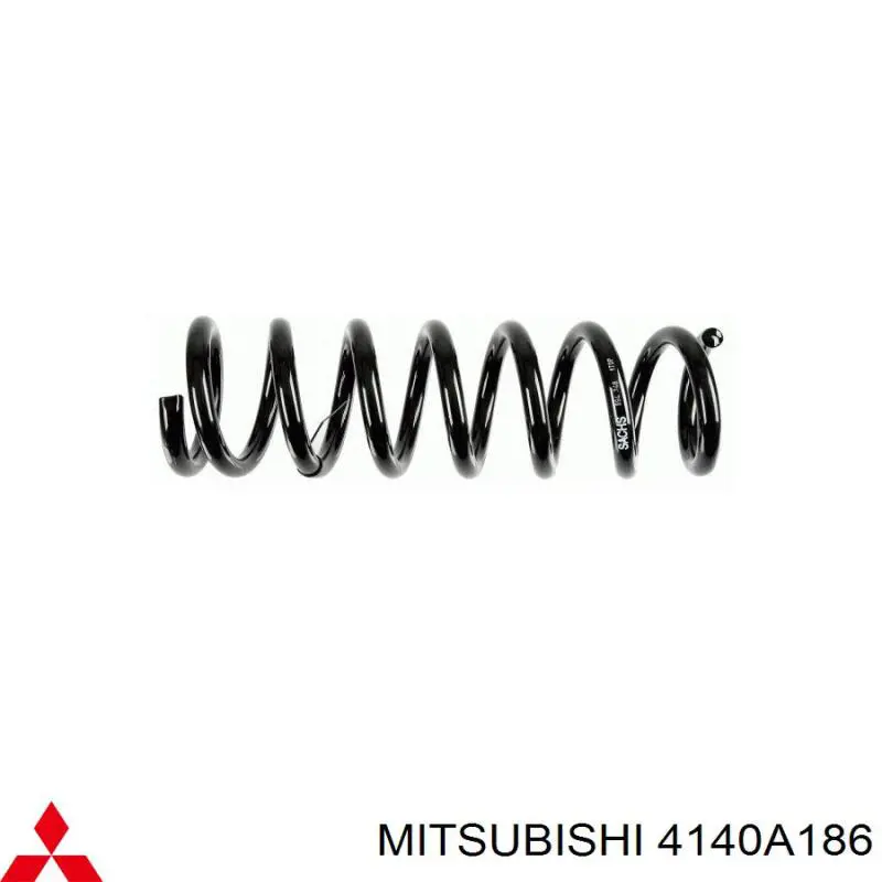 Do koszyka 4140A186 Mitsubishi Sprężyna tylna