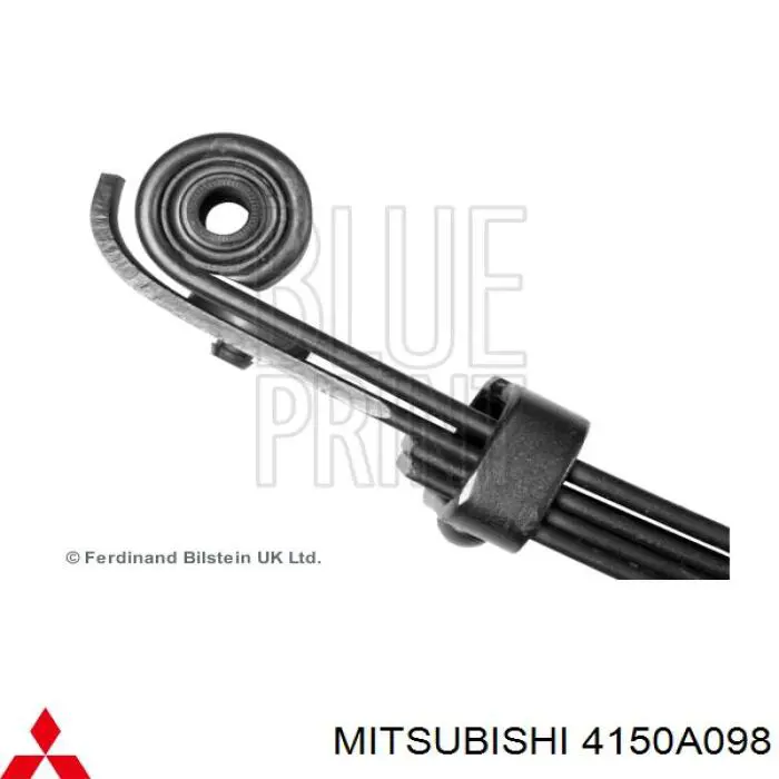 Do koszyka 4150A098 Mitsubishi Resor tylny