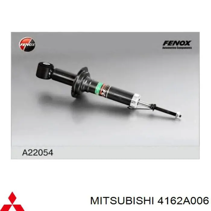 Do koszyka 4162A006 Mitsubishi Amortyzator tylny