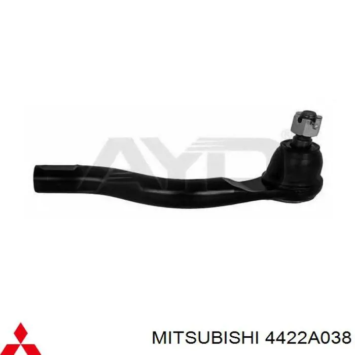 Końcówka drążka kierowniczego zewnętrzna Mitsubishi 4422A038 cena, od 23,90 USD