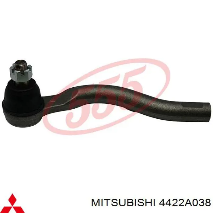 Do koszyka 4422A038 Mitsubishi Końcówka drążka kierowniczego zewnętrzna
