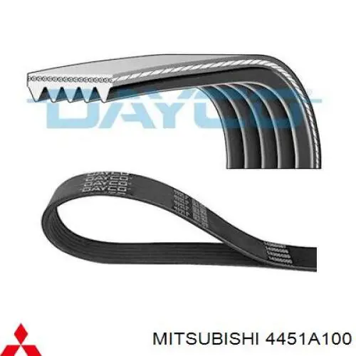 Do koszyka 4451A100 Mitsubishi Pas napędowy mechanizmów