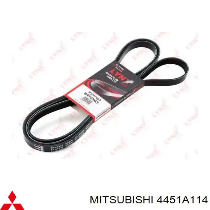 Do koszyka 4451A114 Mitsubishi Pas napędowy mechanizmów
