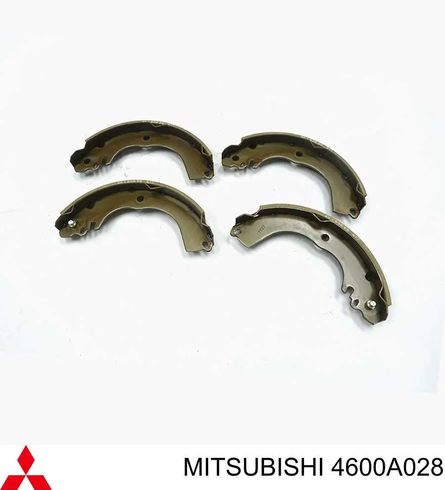 Klocki hamulcowe tylne bębnowe Mitsubishi 4600A028 cena, od 28,57 USD
