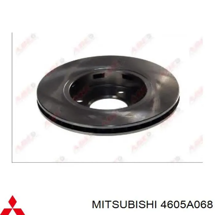 Tarcza hamulcowa przednia Mitsubishi 4605A068 cena, od 37,36 USD