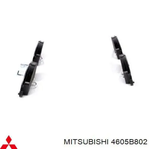Klocki hamulcowe przednie tarczowe Mitsubishi 4605B802 cena, od 31,76 USD