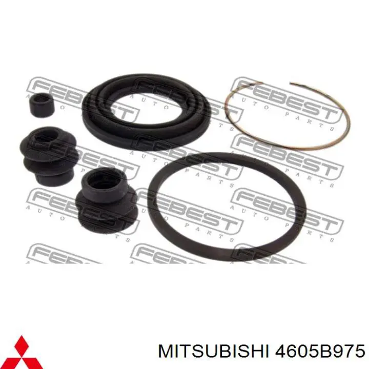 4605B975 Mitsubishi Zestaw naprawczy zacisku hamulcowego tylnego