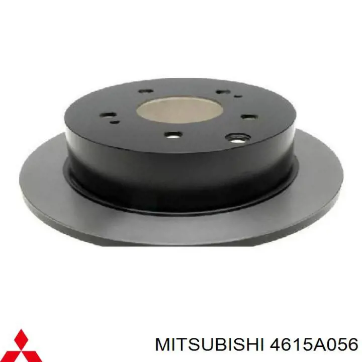 Do koszyka 4615A056 Mitsubishi Tarcza hamulcowa tylna