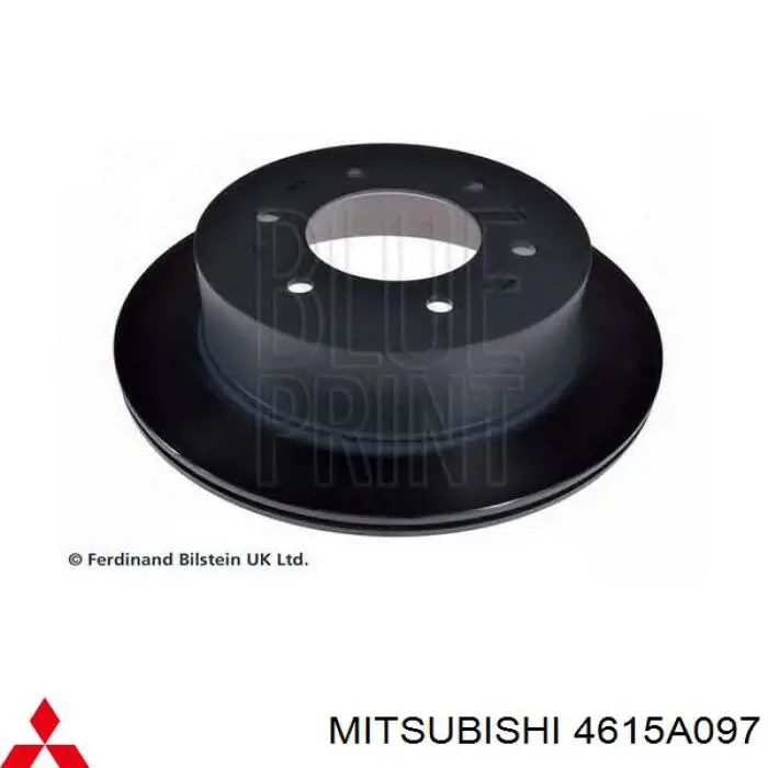 4615A097 Mitsubishi Tarcza hamulcowa tylna