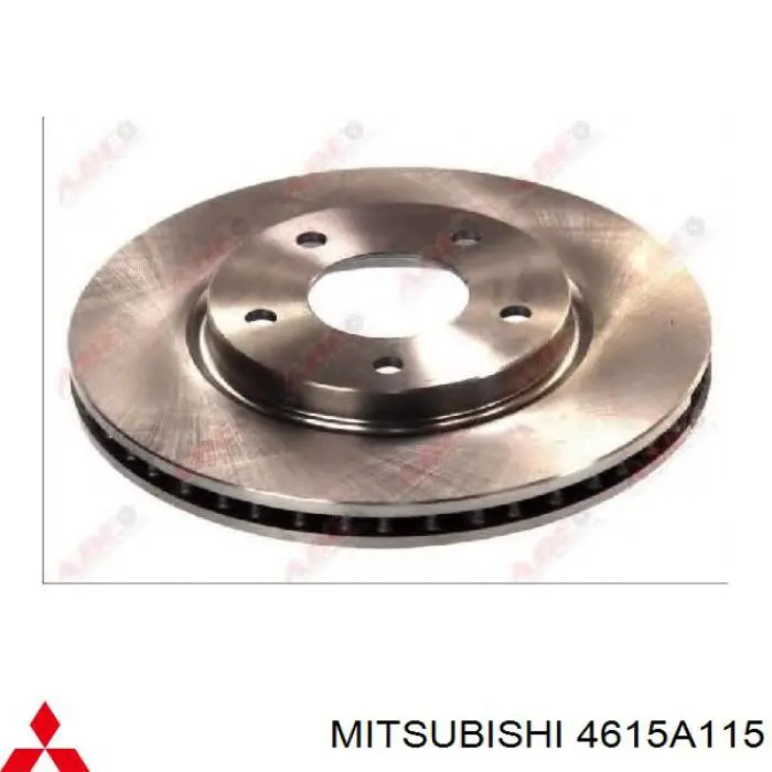 Tarcza hamulcowa przednia Mitsubishi 4615A115 cena, od 42,00 USD