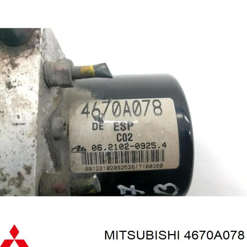  Mitsubishi 4670A078 cena, od 97,05 USD