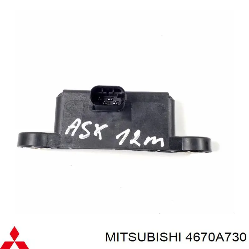 Czujnik przyśpieszenia poprzecznego (ESP) Mitsubishi 4670A730 cena, od 115,77 USD