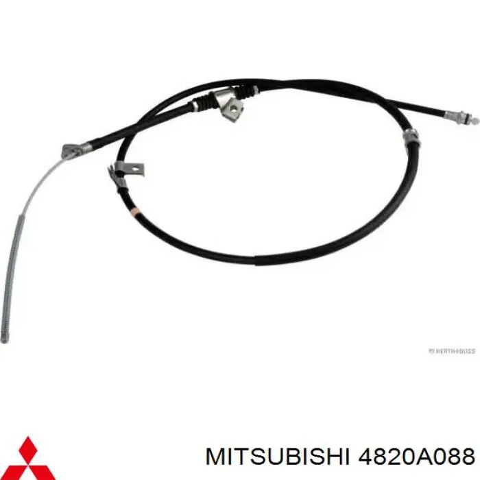 4820A088 Mitsubishi Linka hamulca ręcznego tylna prawa