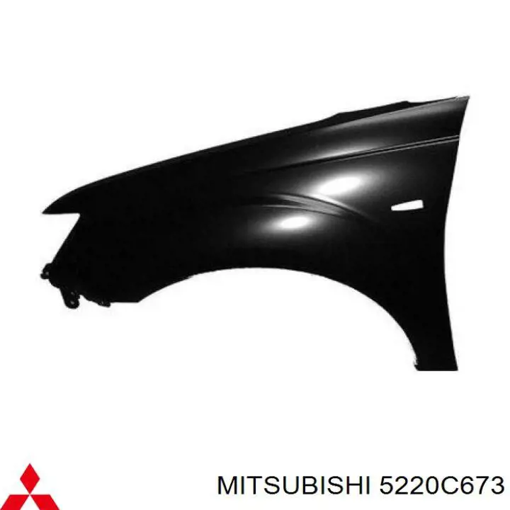 Do koszyka Błotnik przedni lewy Mitsubishi Outlander II XL CWW