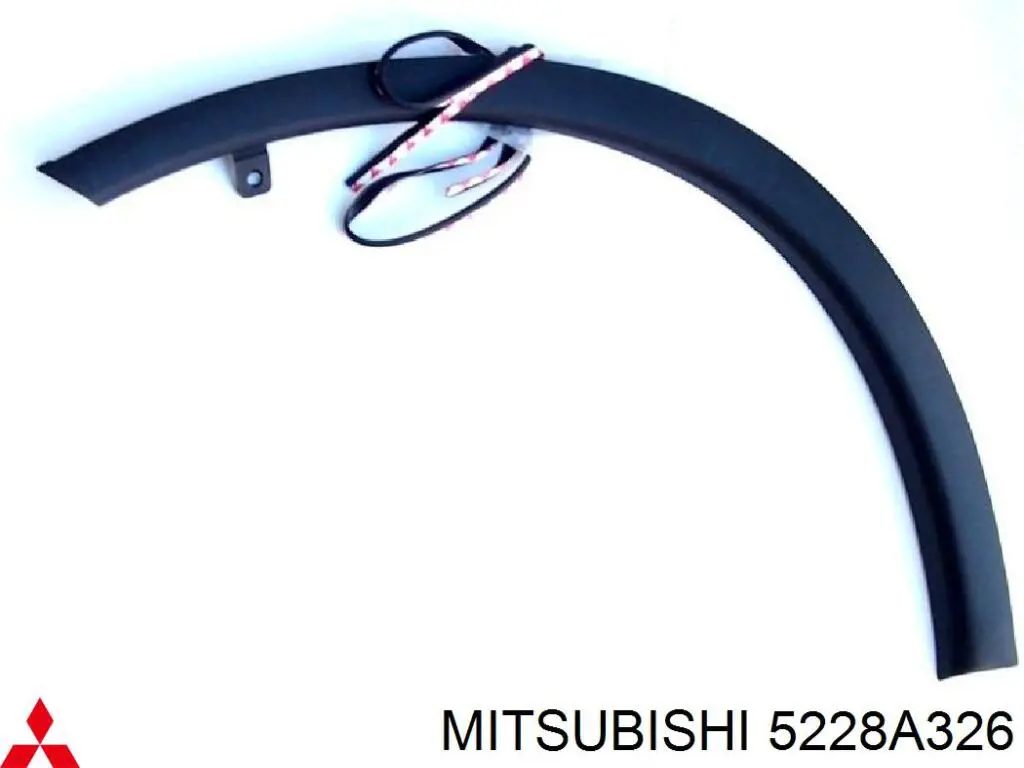 5228A326 Mitsubishi Poszerzenie (nakładka) reperaturki tylnego błotnika prawy