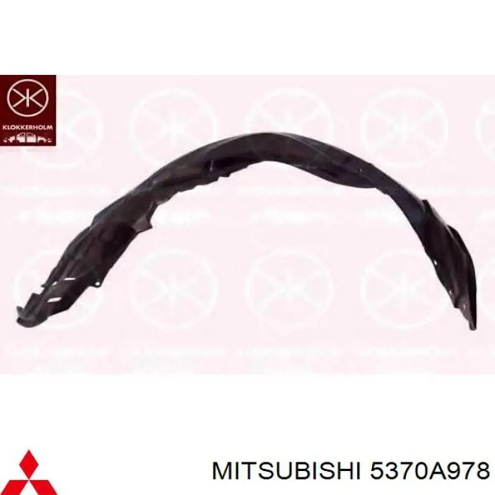 5370A978 Mitsubishi Nadkole błotnika przedniego prawe