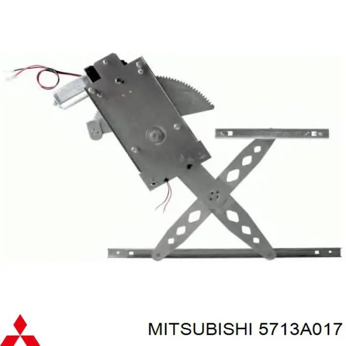 Mechanizm podnoszenia szyby drzwi przednich lewych Mitsubishi 5713A017 cena, od 189,16 USD